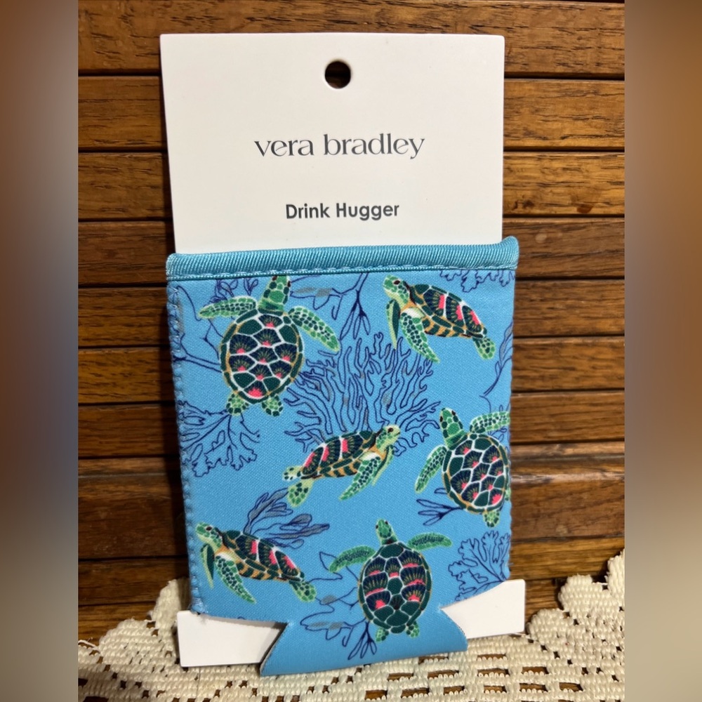 Vera Bradley Blue Sea Turtle Neoprene Hugger NWT